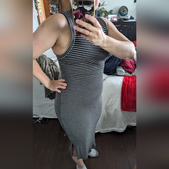 Striped Madewell Dress - Picture 3 of 5